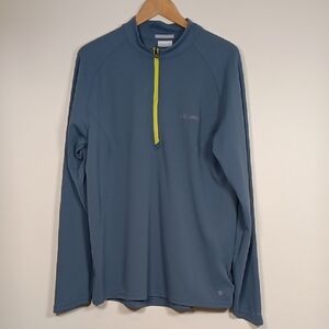 Columbia Insect Blocker LS Quarter Zip Knit Shirt